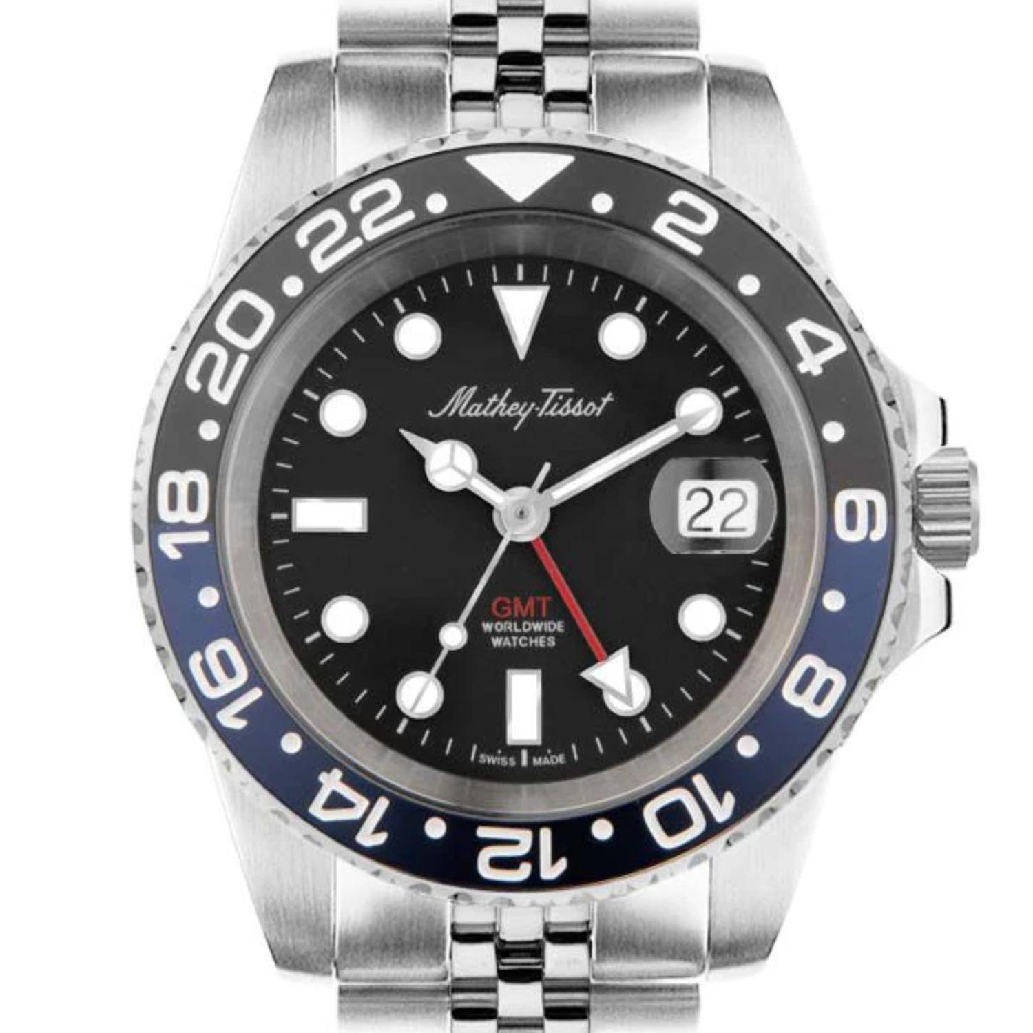 Reloj Mathey-Tissot Hombre GMT H903ANB – Relojes24