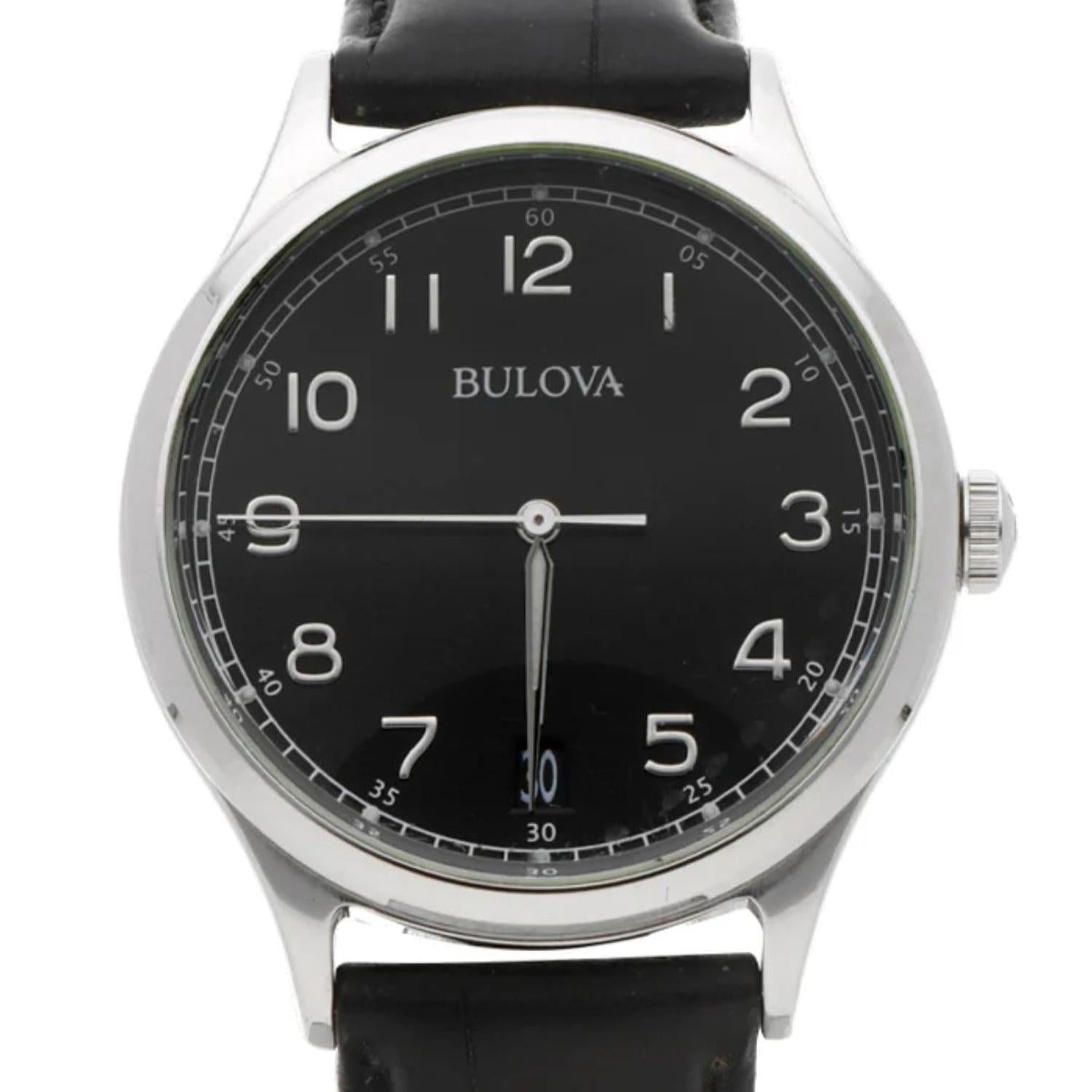 Bulova Sutton Automatic Pelle/Nero (96B422) | Confronta prezzi Bulova Sutton Automatic Pelle/Nero (96B422) | Confronta prezzi