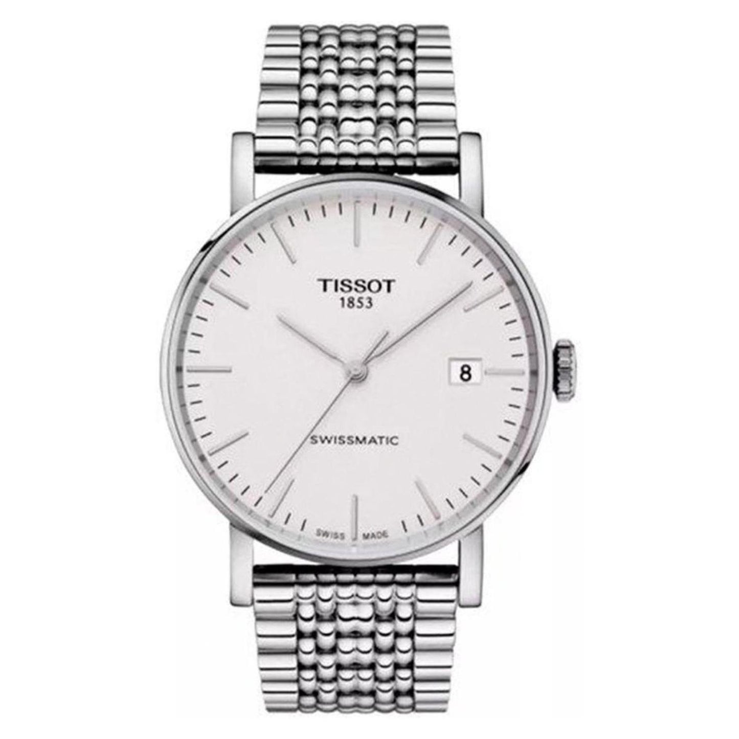 Reloj Tissot Everytime Swissmatic Automatico Plateada