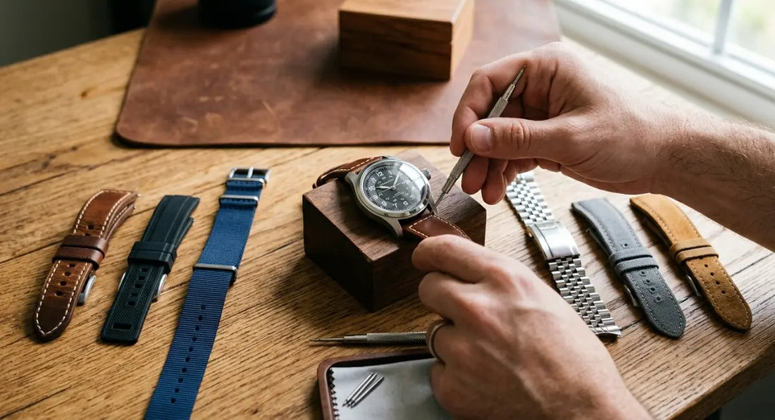 Tipos de correas de reloj: cuál elegir y cómo cambiar la tuya