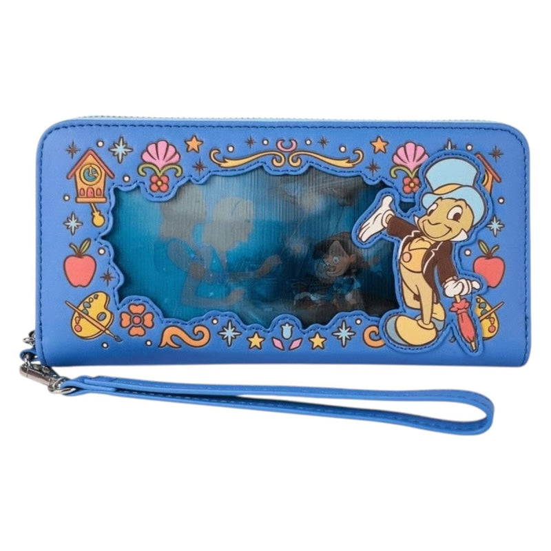 Billetera Wristlet Loungefly Disney Pinocho