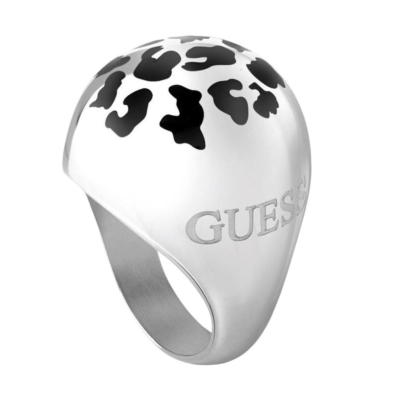 Anillo Guess Curve X Plateado Ubr29039
