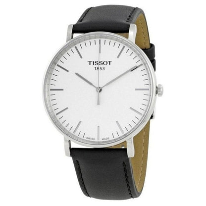 Reloj Tissot Everytime Plateado Esfera Blanca