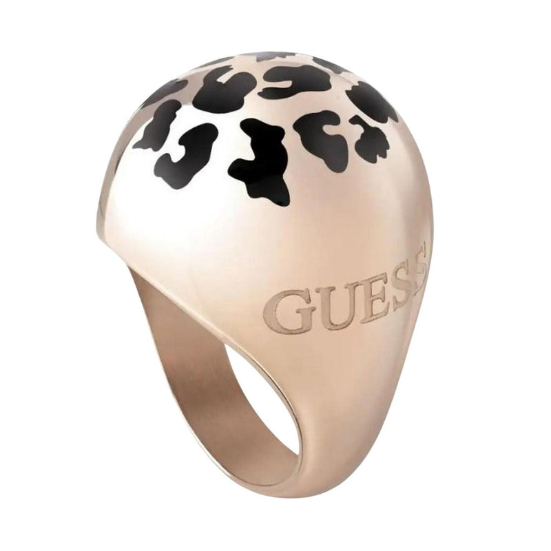 Anillo Guess Curve X Oro Rosa Ubr29041