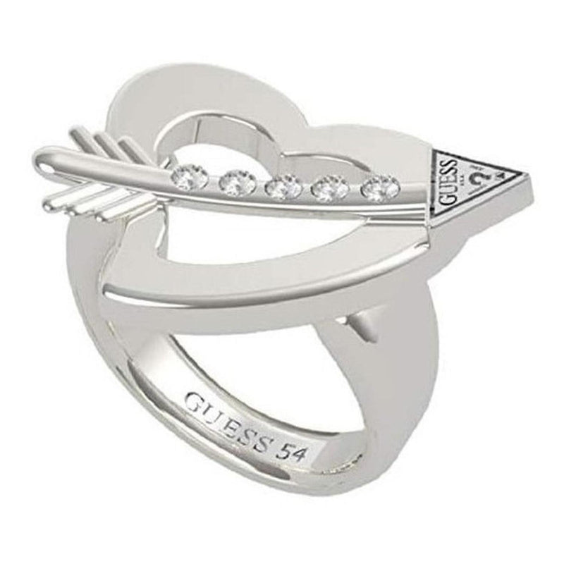 Anillo Guess Across My Heart Plateado Ubr79040