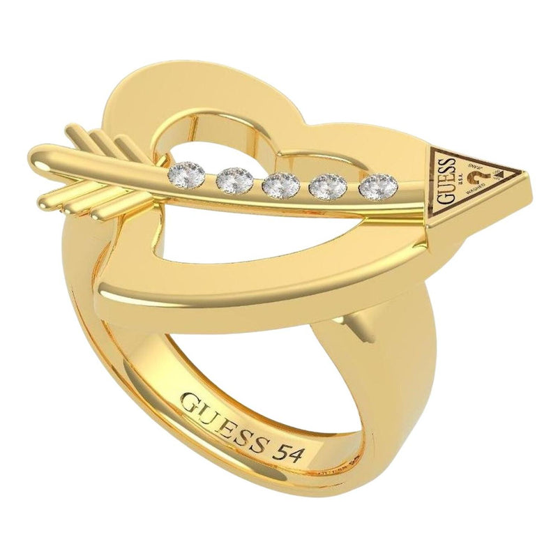 Anillo Guess Across My Heart Dorado Ubr79041