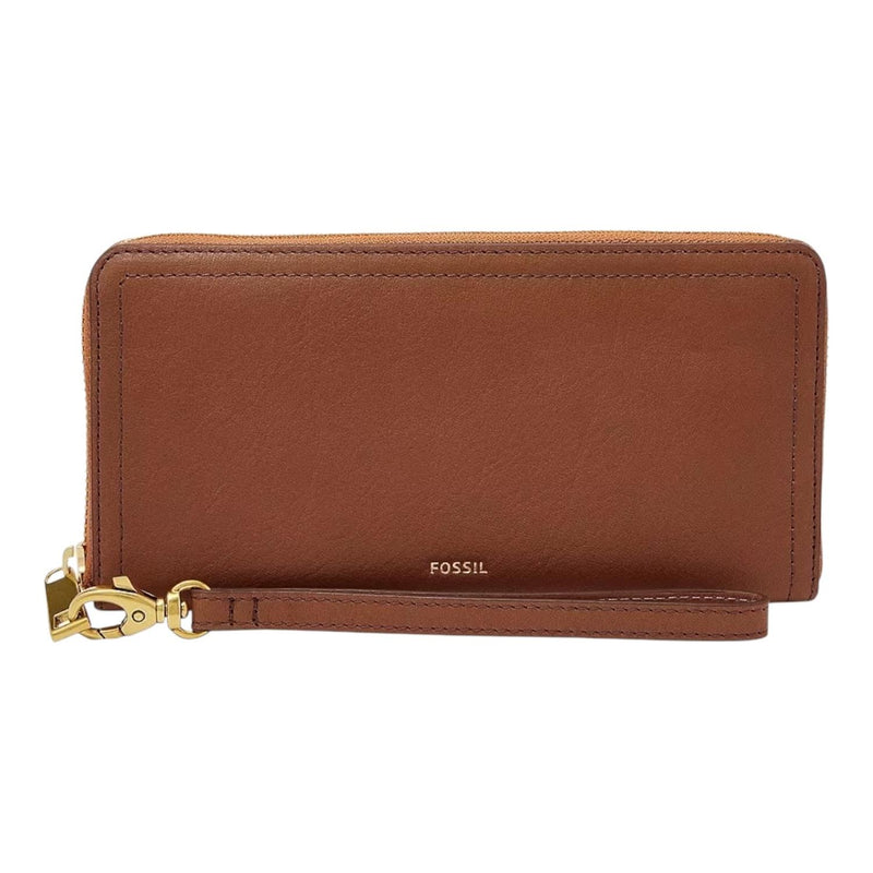 Billetera Mujer Fossil Cuero Logan Zip Around SL7831200